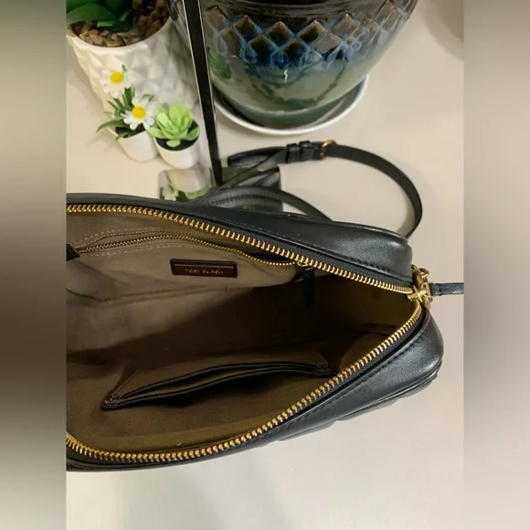 👜💕 TORY BURCH Crossbody Black Leather Bag - Picture 12 of 14
